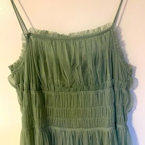 Tulle Dress By Zara- Medium.